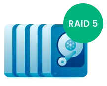 Capacidade - RAID 5