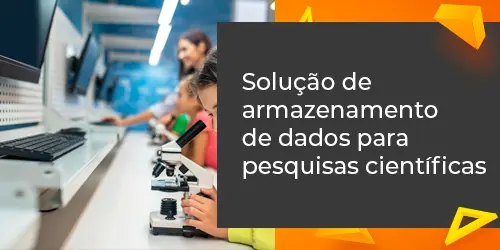 Armazenamento de dados e análise de dados em centros de pesquisa acadêmica