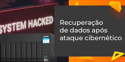 Como o storage NAS auxilia na recuperação de dados após ataques cibernéticos