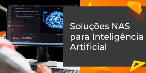 Soluções NAS para otimizar o armazenamento de Inteligência Artificial