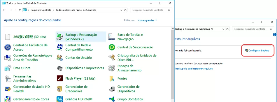 Backup Automático No Windows