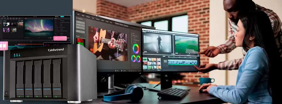 Importância do storage NAS para editores De Vídeo