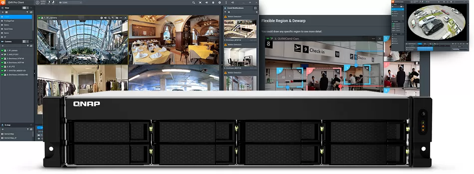 Integração Do Nas Da Qnap Com Sistemas De Câmeras De Vigilância