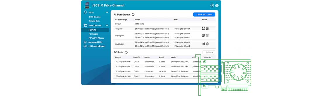 Criação de ambiente de SAN Fibre Channel