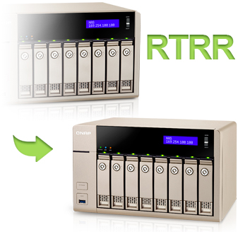 NAS TVS-863 com Replicação Remota de dados