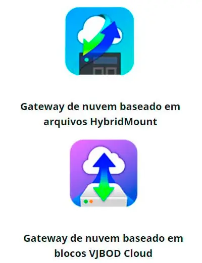 Acessando dados em nuvem com gateways de armazenamento