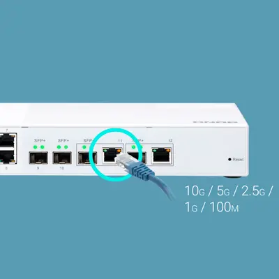 Altas velocidades com cabos 10GBASE-T e NBASE-T