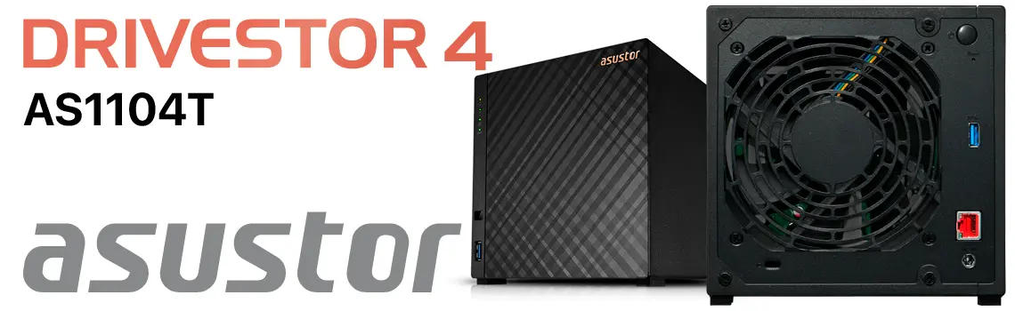 Asustor AS1104T, solução NAS para uso pessoal