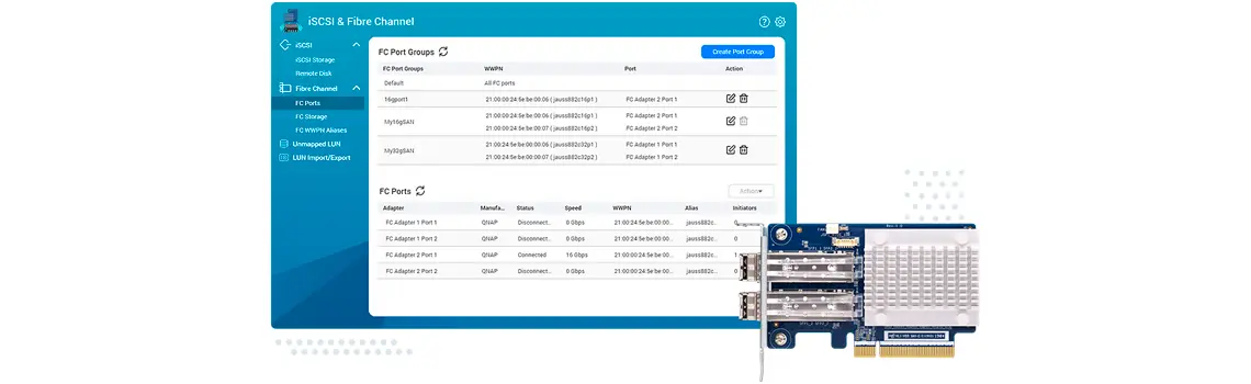 Criação de ambiente SAN Fibre Channel