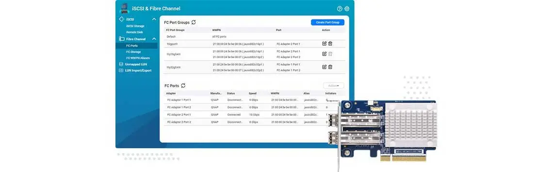 Criação de um ambiente SAN de Fibre Channel