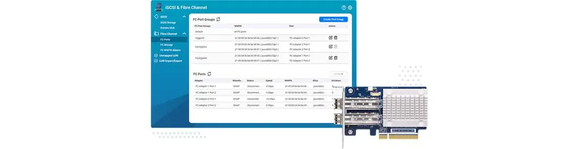 Crie um ambiente de SAN Fibre Channel