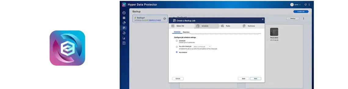 Dispositivo de backup gratuito para VMware e Hyper-V