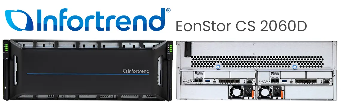 EonStor CS 2060D, NAS ideal para backup e arquivamento