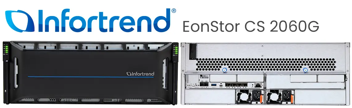 EonStor CS 2060G, NAS ideal para backup e arquivamento