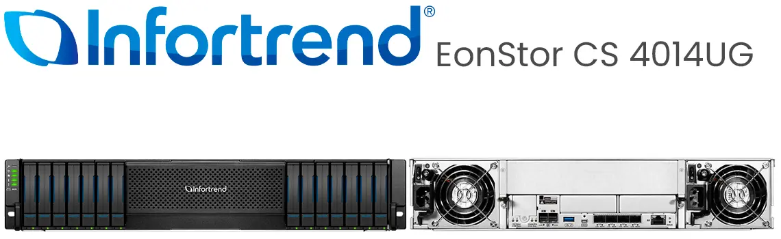 EonStor CS 4014UG, NAS de expansão escalável híbrida