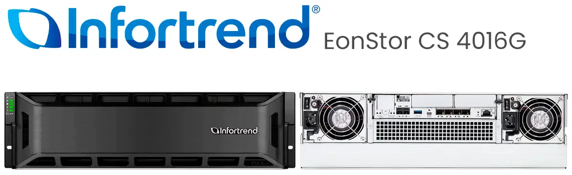 EonStor CS 4016G, NAS ideal para infraestrutura de HPC