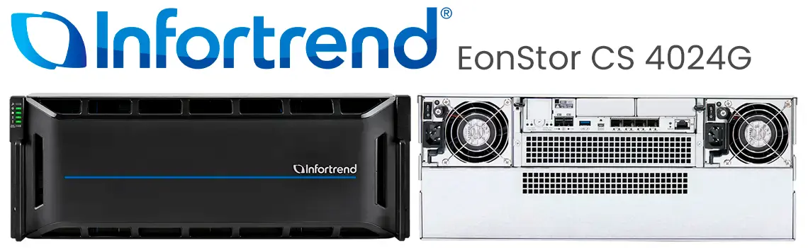 EonStor CS 4024G, NAS ideal para infraestrutura de HPC