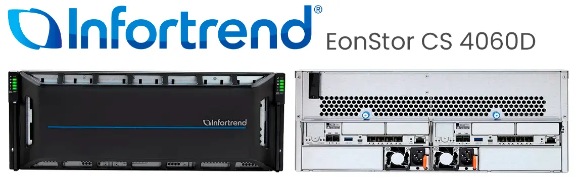 EonStor CS 4060D, NAS ideal para infraestrutura de HPC