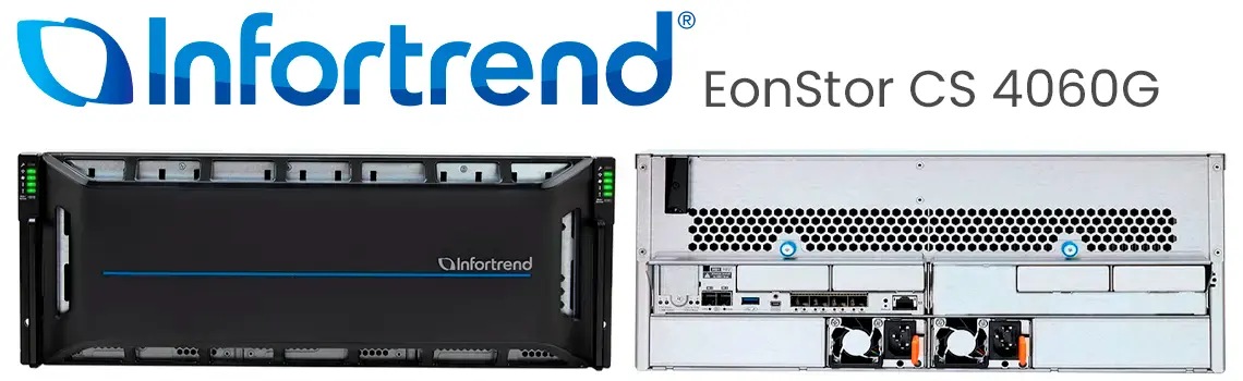 EonStor CS 4060G, NAS ideal para infraestrutura de HPC