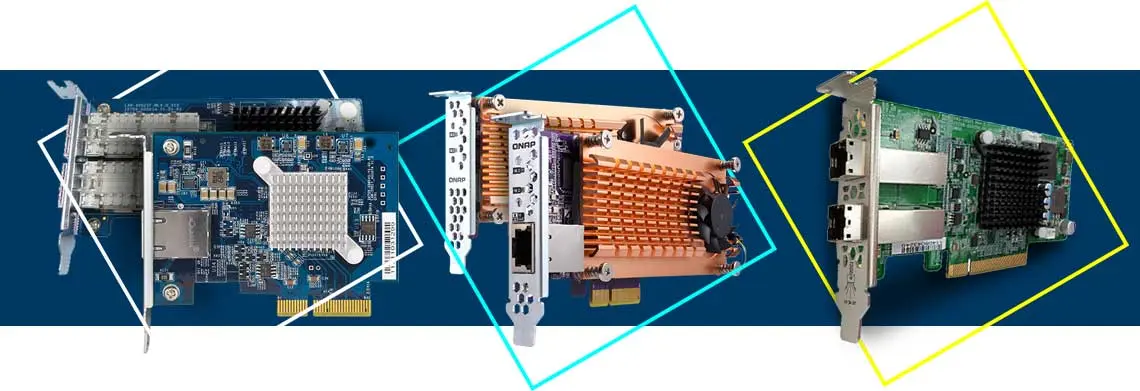 Expansão através de placas PCIe adicionais