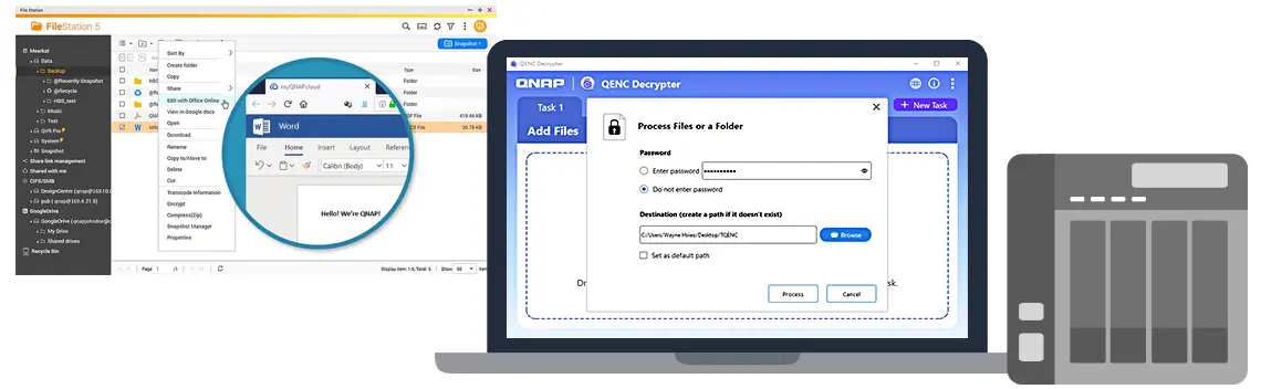 Gerencie os arquivos de forma simples e segura