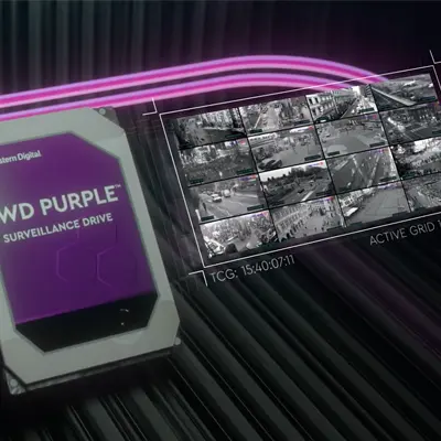 HD 1TB WD Purple para até 64 câmeras