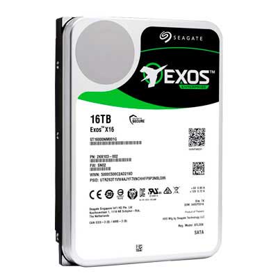 HD Seagate Exos X16 16TB, HD econômico e robusto