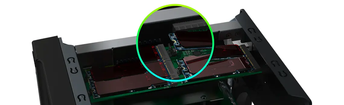 Instalação de SSDs M.2 sem ferramentas