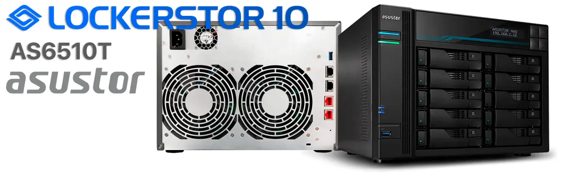 Lockerstor 10, storage NAS com Intel 10GbE