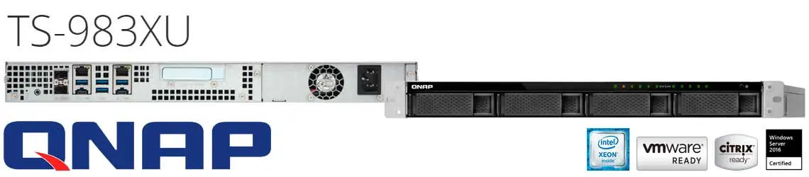 Qnap TS-983XU, servidor NAS corporativo de alto desempenho