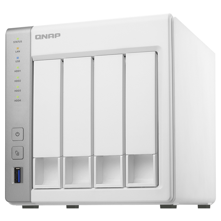 Storage QNAP TS-431P, NAS 4 Baias até 40TB