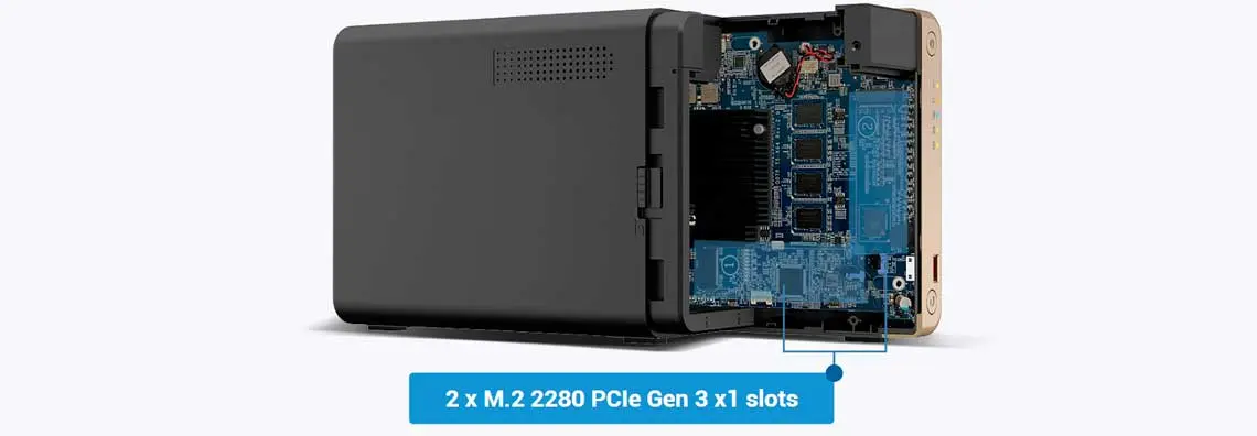 Reconhecimento de imagem e o armazenamento em cache com inteligência artificial acelerados via expansão de TPU e PCIe