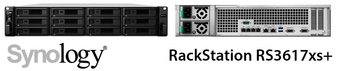 RackStation RS3617xs+, server NAS de alta performance e disponibilidade