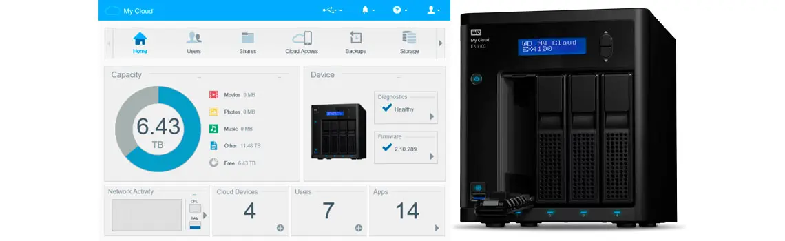 Sistema operacional My Cloud OS 5