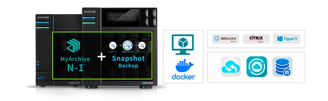 Solução de backup a 360° e virtualização