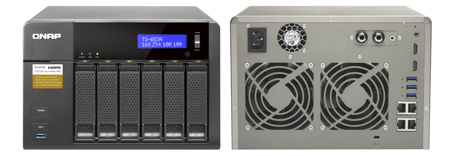 Descrição Técnica - Storage NAS Qnap TS-653A