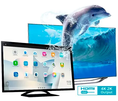 Transcodoficação de vídeo 4K e saída dupla HDMI