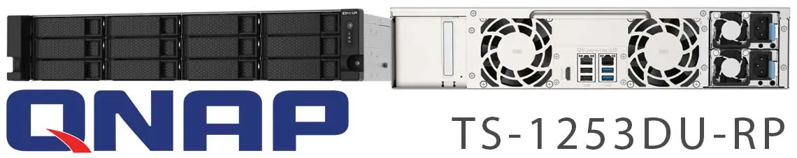 TS-1253DU-RP Qnap, NAS ideal para backup seguro