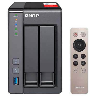 TS-221 Qnap NAS Storage 2 baias hot-swappable