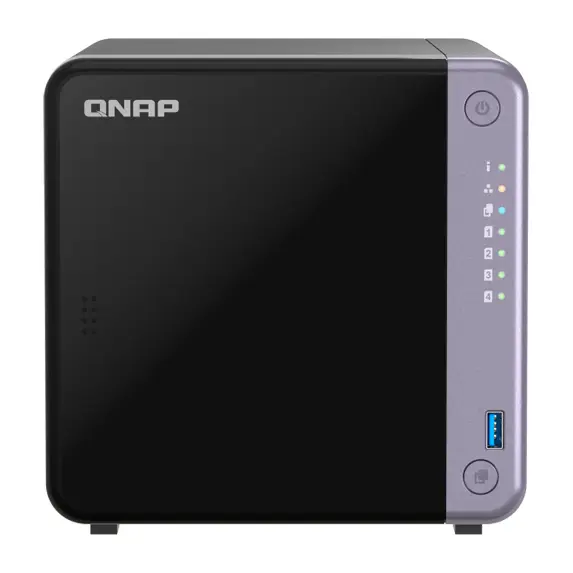 Qnap TS-432X - Storage NAS 4 baias SATA com 2 portas 2,5GbE e 1 porta 10GbE