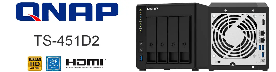 TS-451D2 – Storage NAS ideal para backups e compartilhamento de dados