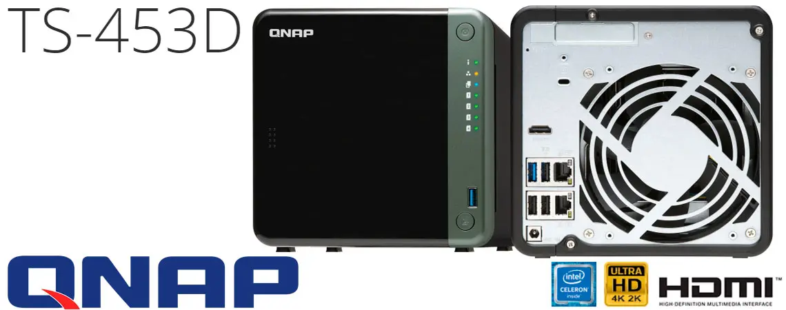 TS-453D Qnap – NAS robusto para aumento de produtividade