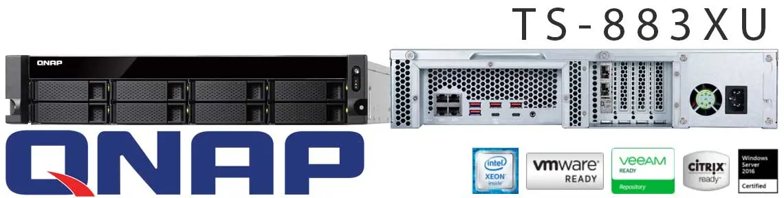 TS-883XU Qnap, storage NAS de alto desempenho e confiabilidade