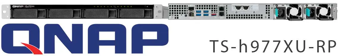 TS-h977XU-RP Qnap, server NAS com alto desempenho e confiabilidade