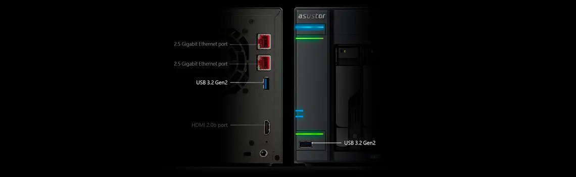 USB 3.2 no storage NAS