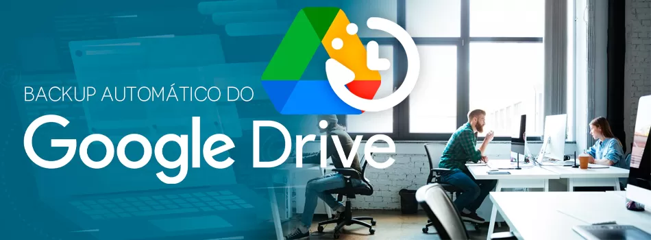 Como configurar o backup automático do Google drive?