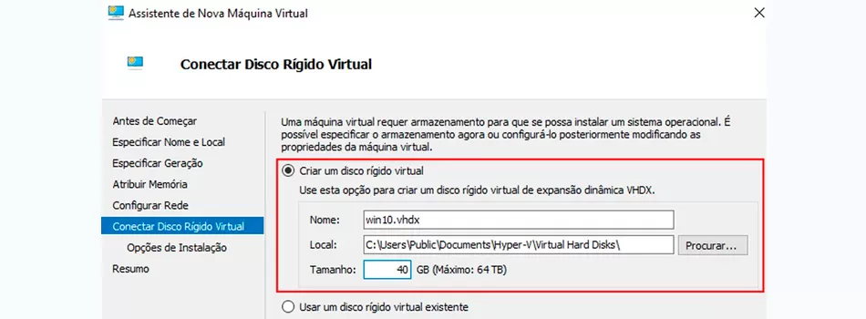 Configurando A Maquina Virtual Post Hyper V Otimize Sua Infraestrutura Com Eficiencia E Seguranca Datastorage