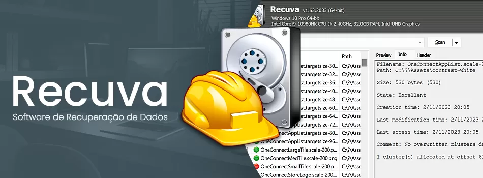 Recuva Software De Recuperação De Dados Eficiente E Seguro