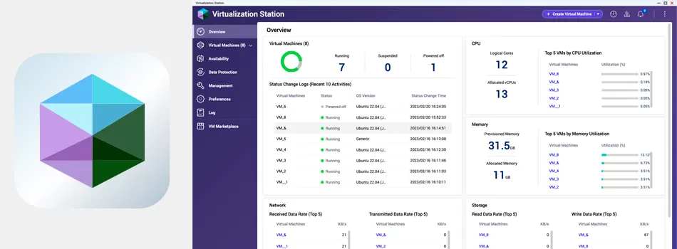 Virtualization Station Qnap